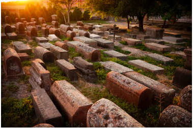 Figure 10: Etchmiadzin Cathedral burial Grounds