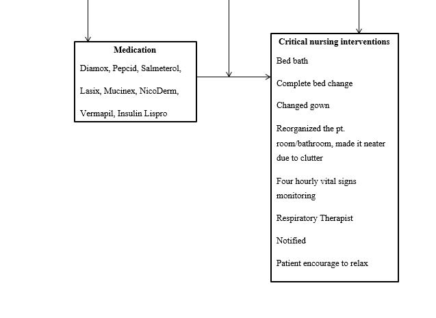 Concept map detailing the information 2