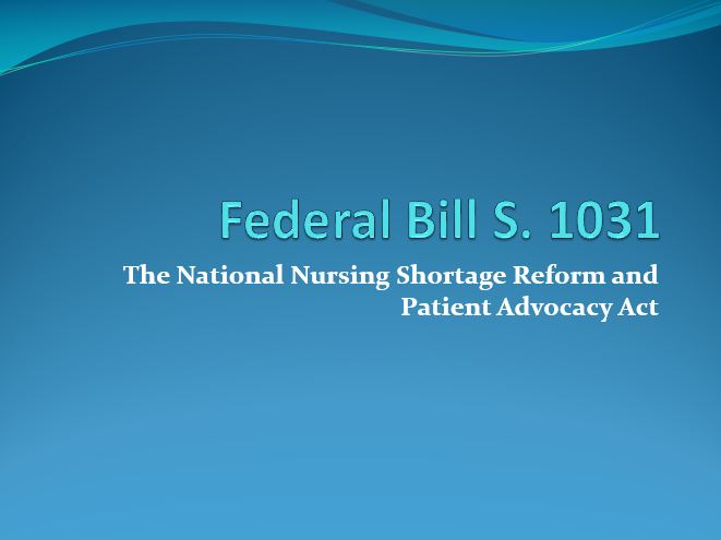 Federal Bill S. 1031