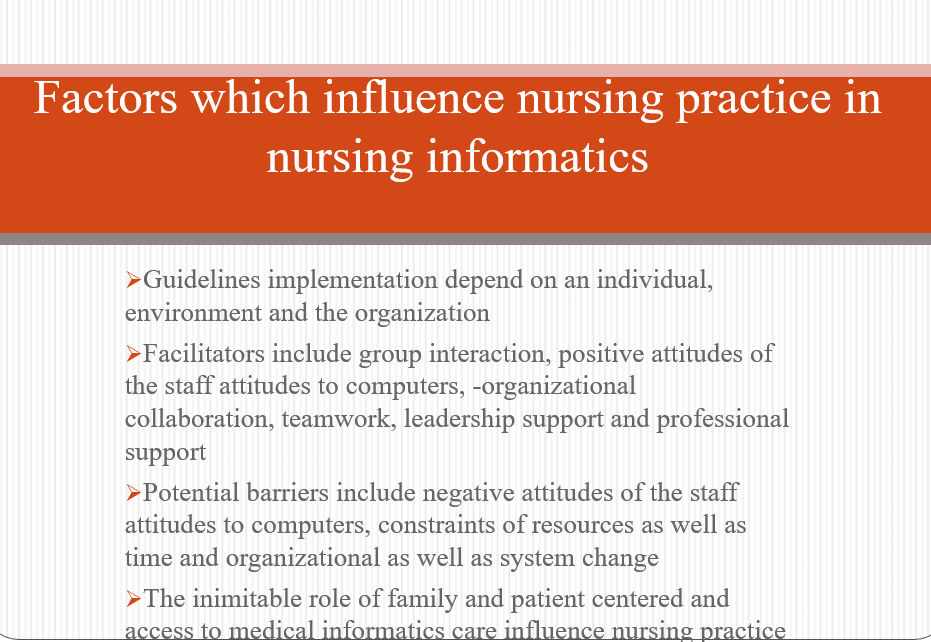 Nursing practice, Power Point Presentation With Speaker Notes Example