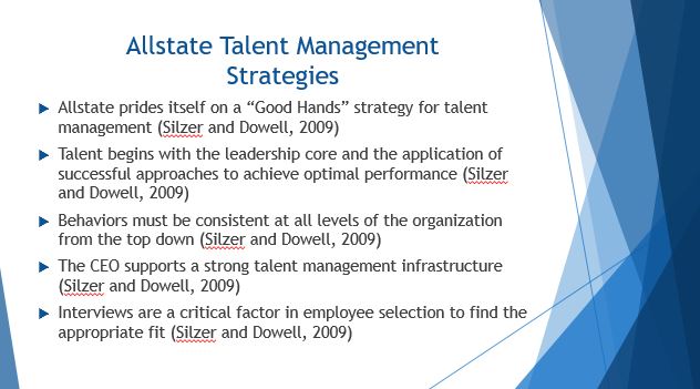 Allstate Talent Management Strategies