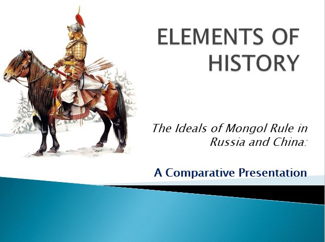 ELEMENTS OF HISTORY