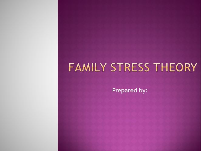 Family stress theory