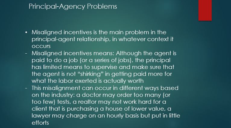 Principal-Agency Problems