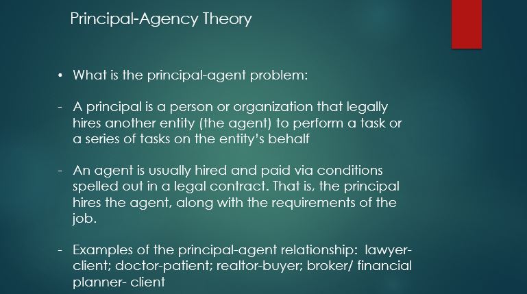 Principal-Agency Theory