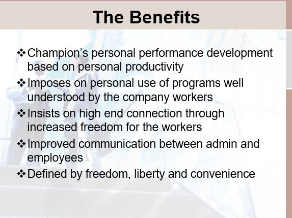 The Benefits