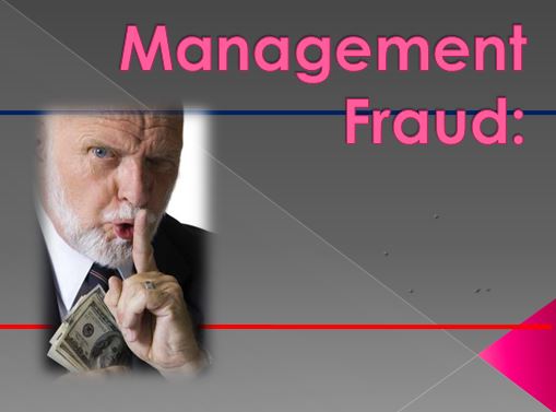 Understanding Management Fraud