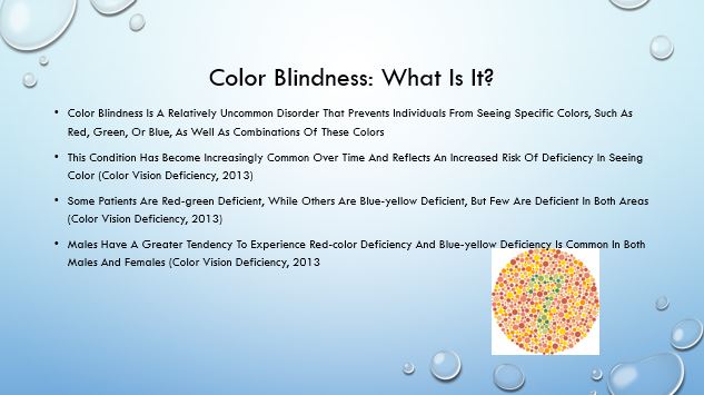 Color Blindness. What Is It