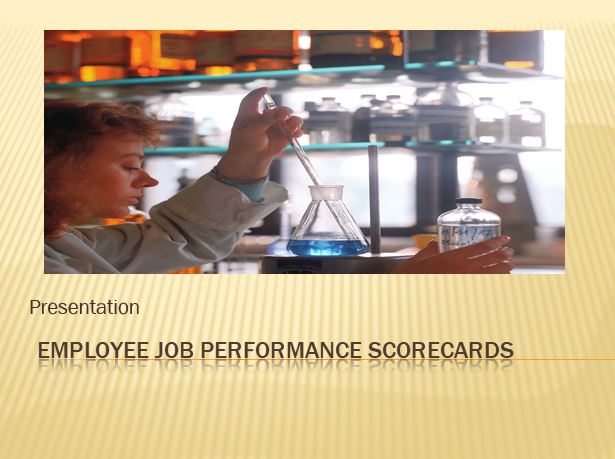 EMPLOYEE Job PERFORMANCE scorecards