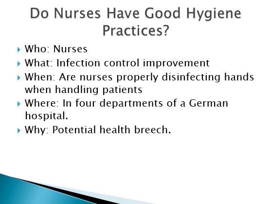 Good Hygiene Practices