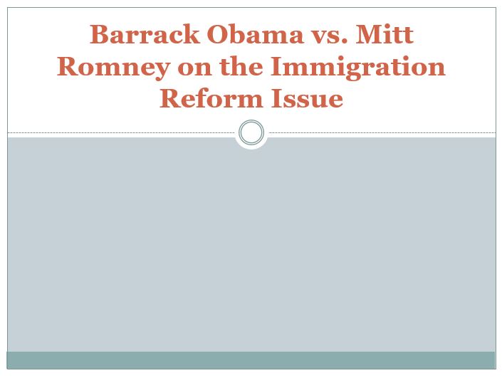 Immigration Reform Issue