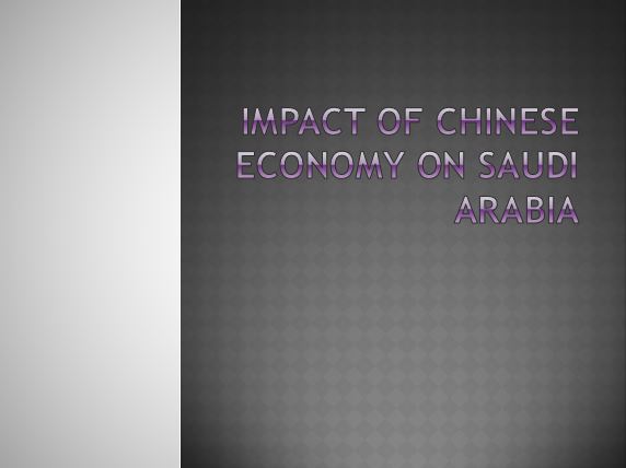 Impact of Chinese Economy