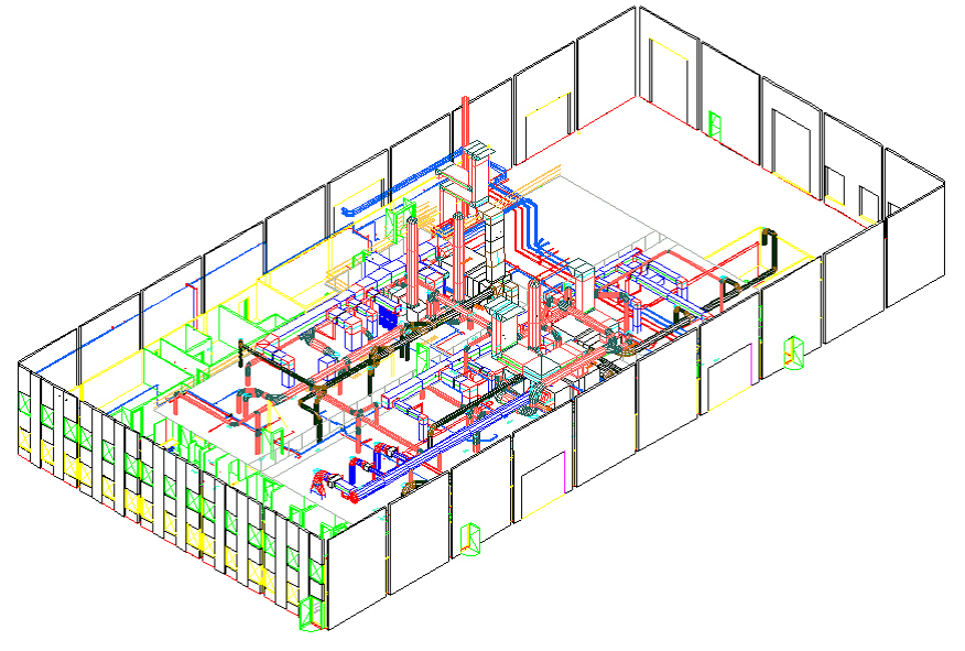 Integrated 3D4D Model of the Sequus Pharmaceuticals Pilot Plant