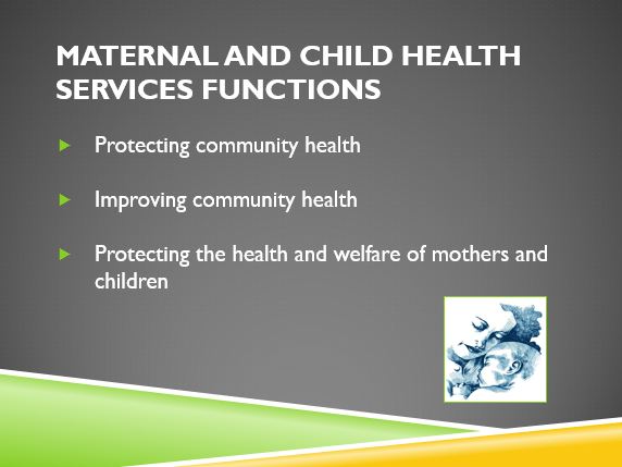 Maternal and Child Health