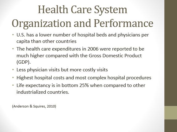 Organization and Performance