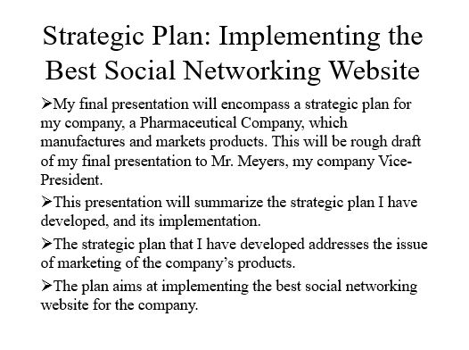 Strategic Plan