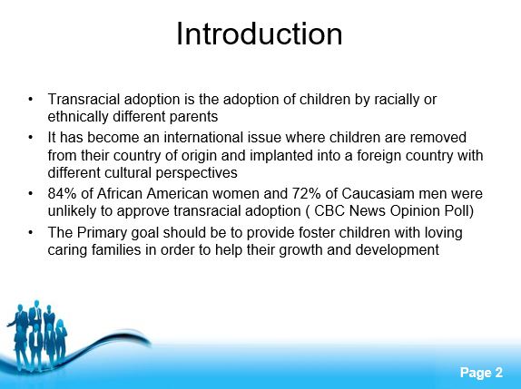Transracial adoption