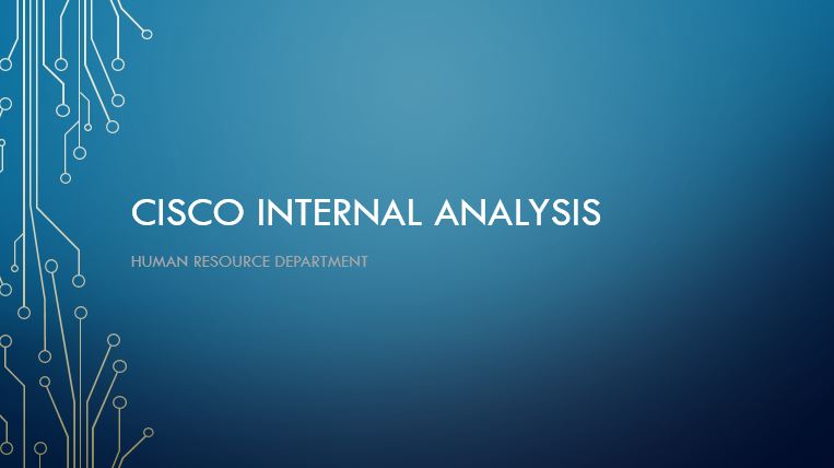cisco internal analysis