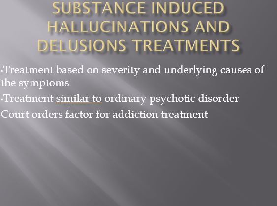 delusions treatments
