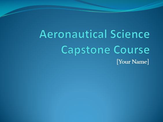 Capstone Course