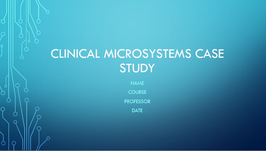 Clinical microsystems