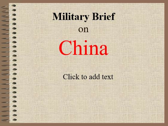 Military Brief