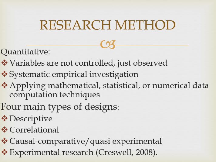 descriptive research design methodology
