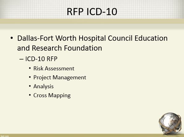 RFP ICD-10