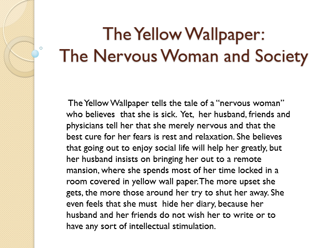 The Nervous Woman and Society