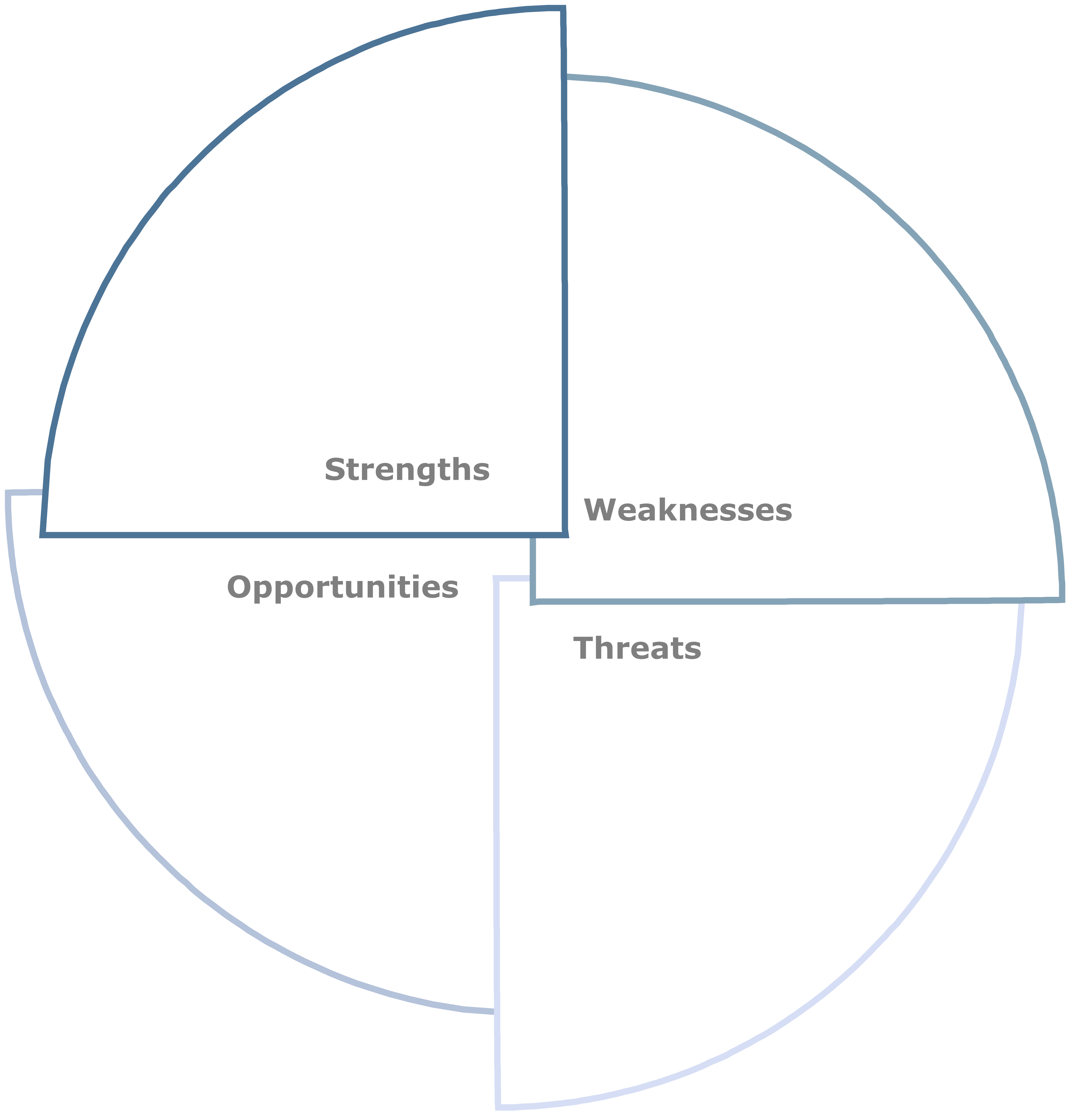 Example SWOT layout