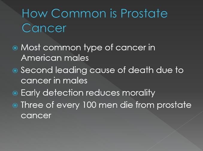 How Common is Prostate Cancer