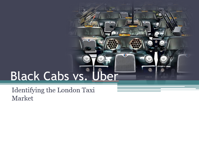 Identifying the London Taxi Market