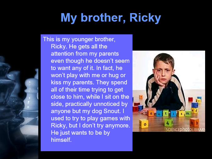 My brother, Ricky