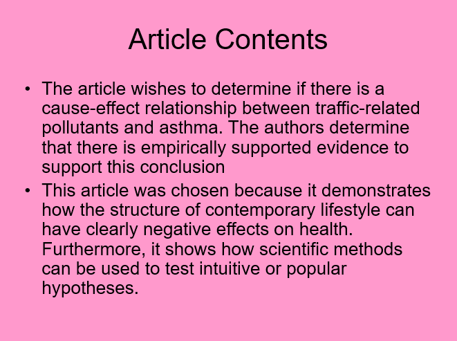 Article Contents