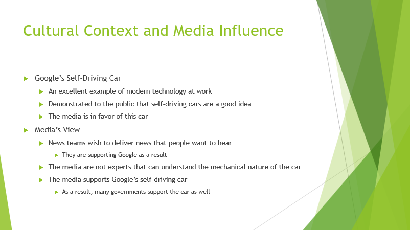 Cultural Context and Media Influence