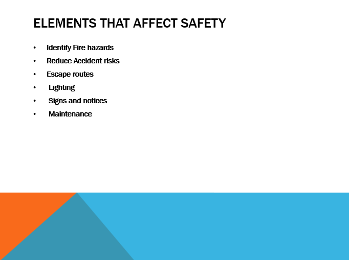 Elements That Affect Safety