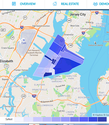 Linden New Jersey Map