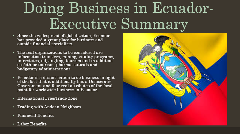 Doing Business in Ecuador