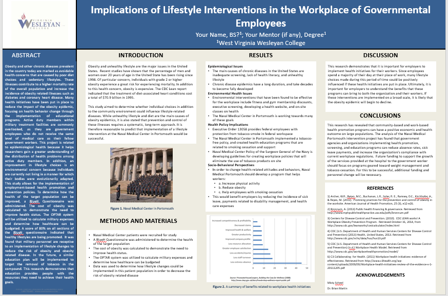 Implications of Lifestyle Interventions in the Workplace of Governmental Employees