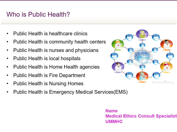 Who is Public Health