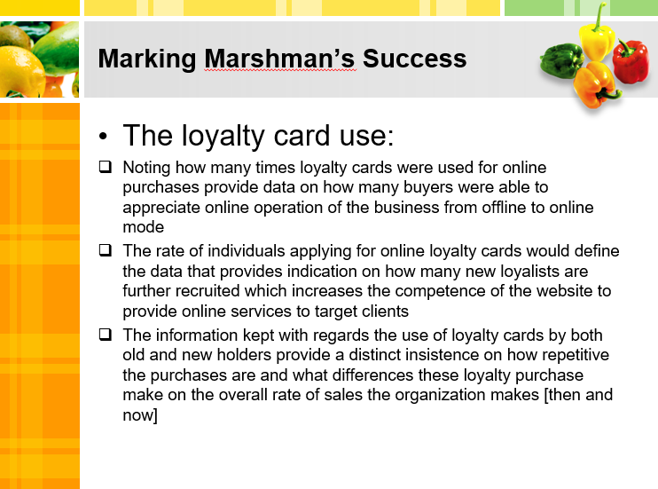 Marking Marshman’s Success