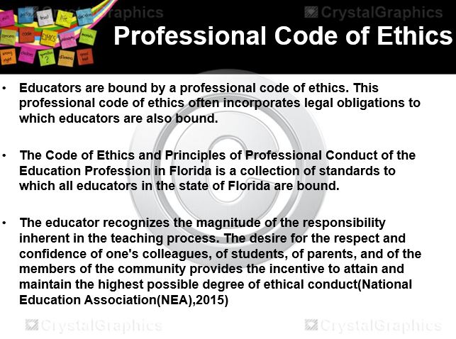 Professional Code of Ethics