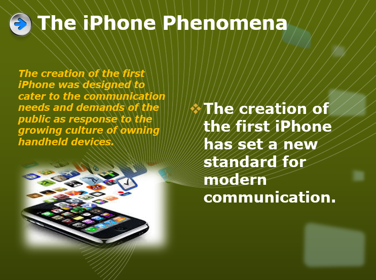 The iPhone Phenomena