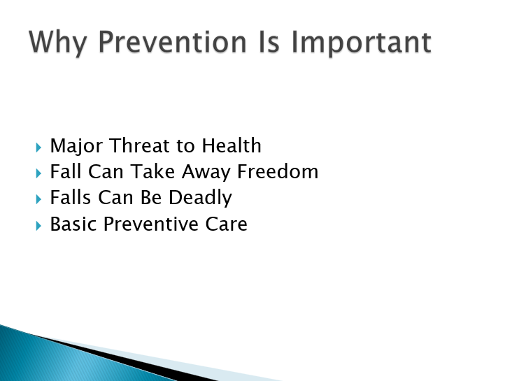 Why Prevention Is Important