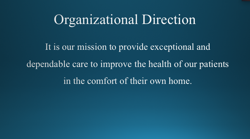 Organizational Direction