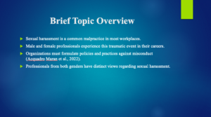 Brief Topic Overview