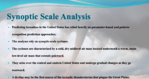 Synoptic Scale Analysis